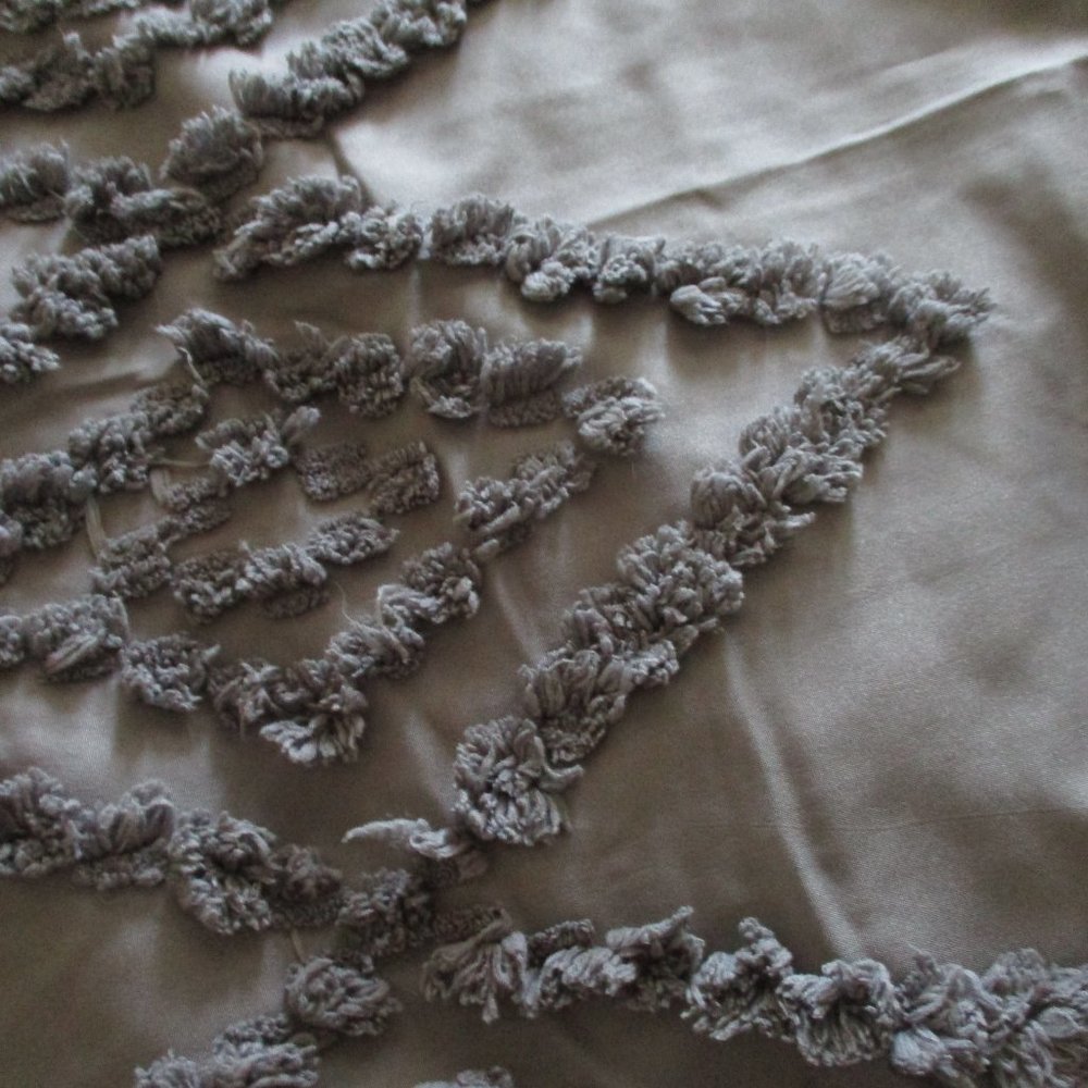 Set of 2 gray Boho pillowcases - Picture 3 of 6